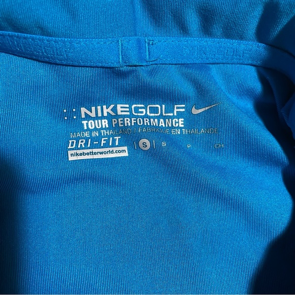 Mens small Blue Nike Golf Shirt. Great condition - Picture 6 of 8